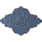 Ekena Millwork Piedmont Ceiling Medallion (Canopies up to 6 1/2"), 67 1/8"W x 48 5/8"H x 1 7/8"P, Americana Crackle CM67PEAMC - alternate 1